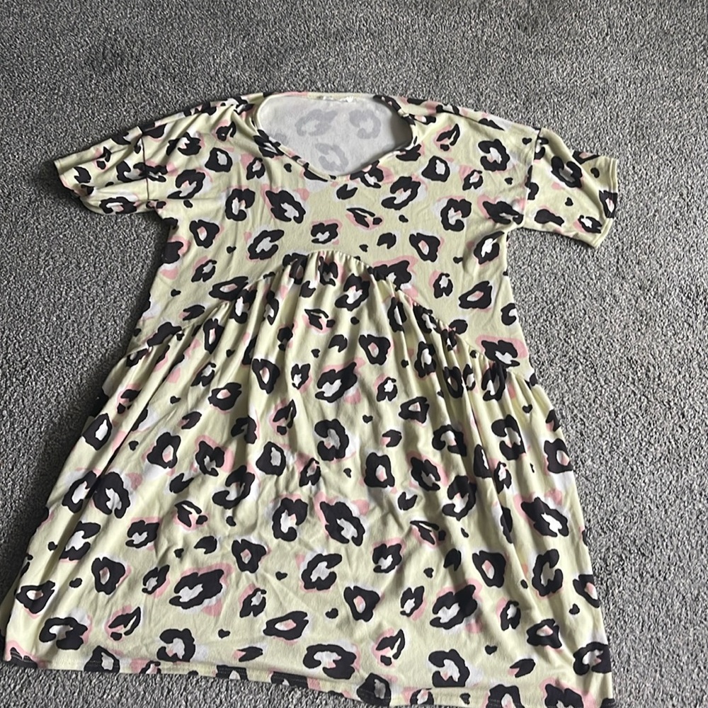 Women’s leopard dress